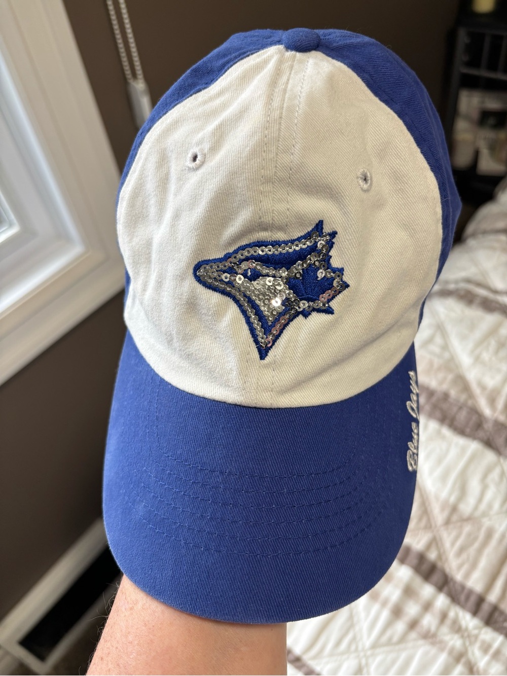 Toronto Blue Jays Sequin Logo Baseball Cap